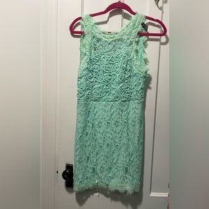 Turquoise Dress